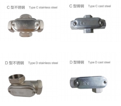 日照BCH防爆接线盒(e)-C型D型不锈钢铸钢